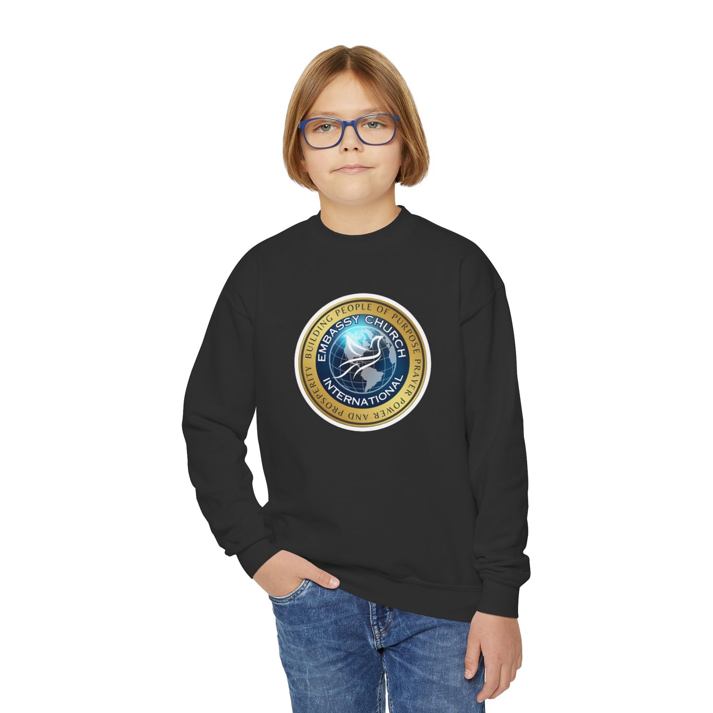 Embassy Church International Youth Crewneck Sweatshirt