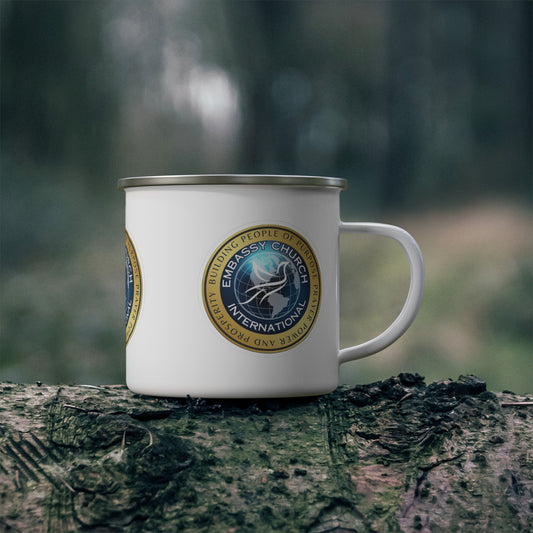 Embassy Church International Enamel Camping Mug