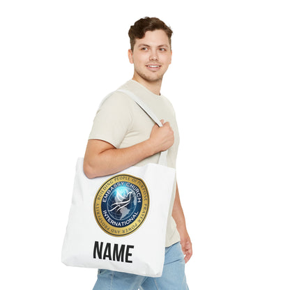 Personalized Embassy Church International Tote Bag