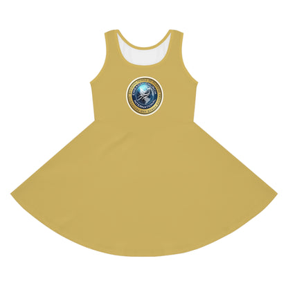 Embassy Church International Girls' Sleeveless Sundress