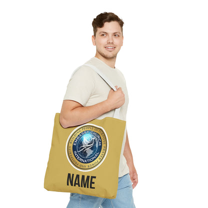 Personalized Embassy Church International Tote Bag