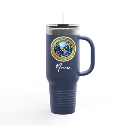 Personalized Embassy Church International Insulated Travel Mug, 40oz