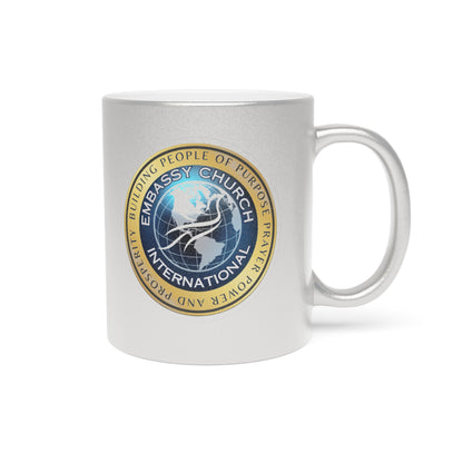 Embassy Church International Metallic Mug (Silver\Gold)