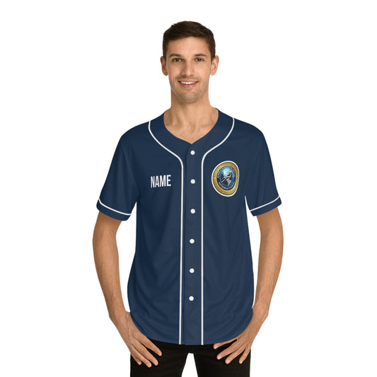 Personalized Embassy Church International Men's Baseball Jersey