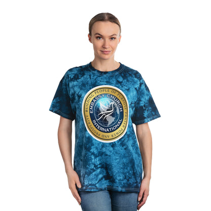 Embassy Church International Tie-Dye Tee, Crystal