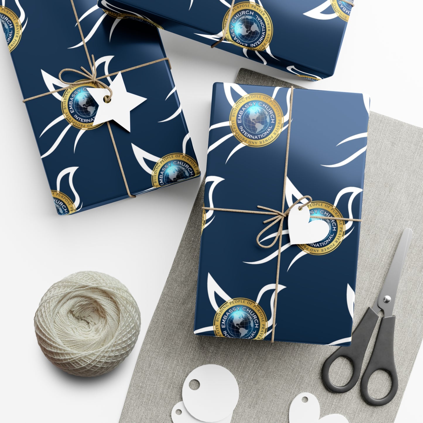 Embassy Church International Dove Gift Wrap Papers