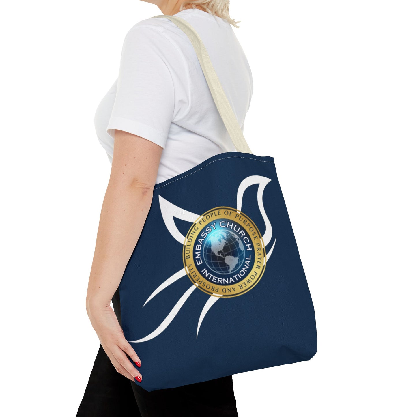 Embassy Church International Dove Tote Bag