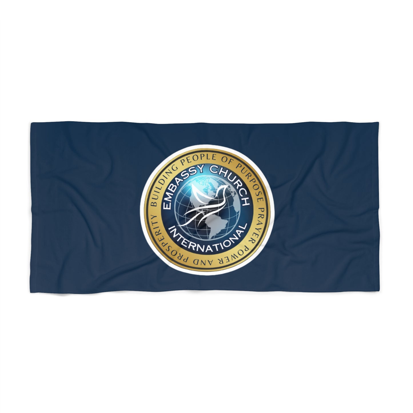 Embassy Church International Beach Towel