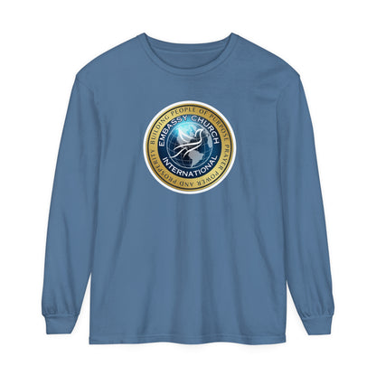 Embassy Church International Unisex Garment-dyed Long Sleeve T-Shirt