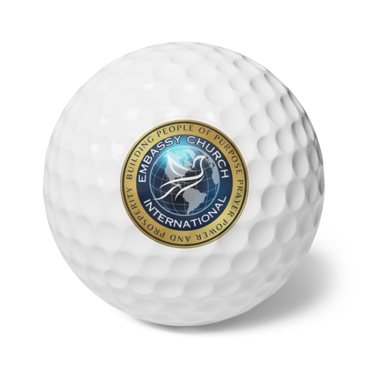 Embassy Church International Golf Balls, 6pcs