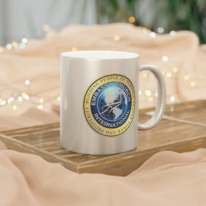 Embassy Church International Metallic Mug (Silver\Gold)