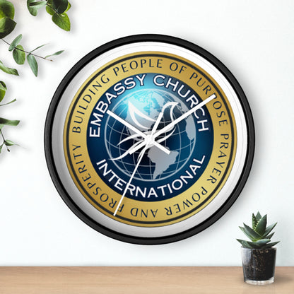 Embassy Church International Wall Clock