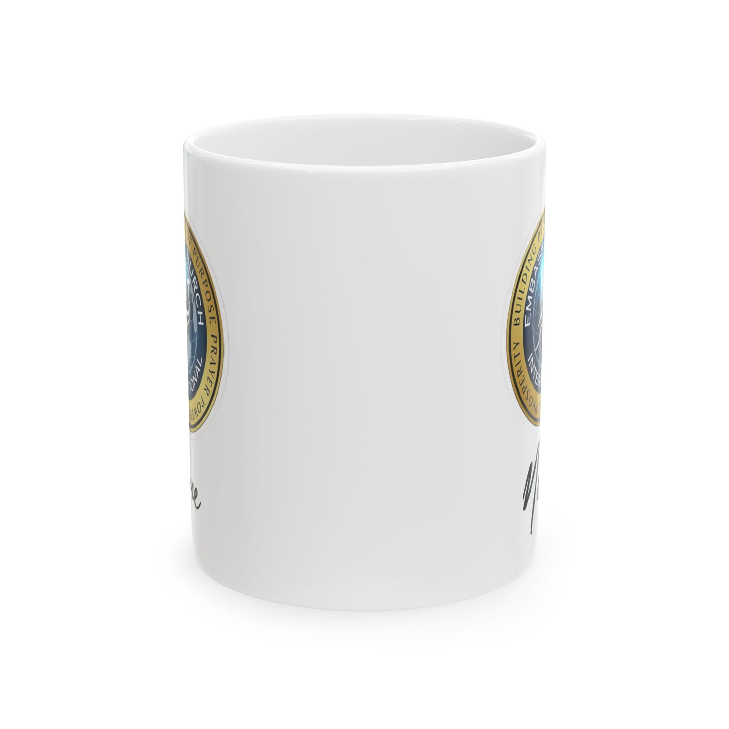 Personalized Embassy Church International Ceramic Mug, (11oz, 15oz)