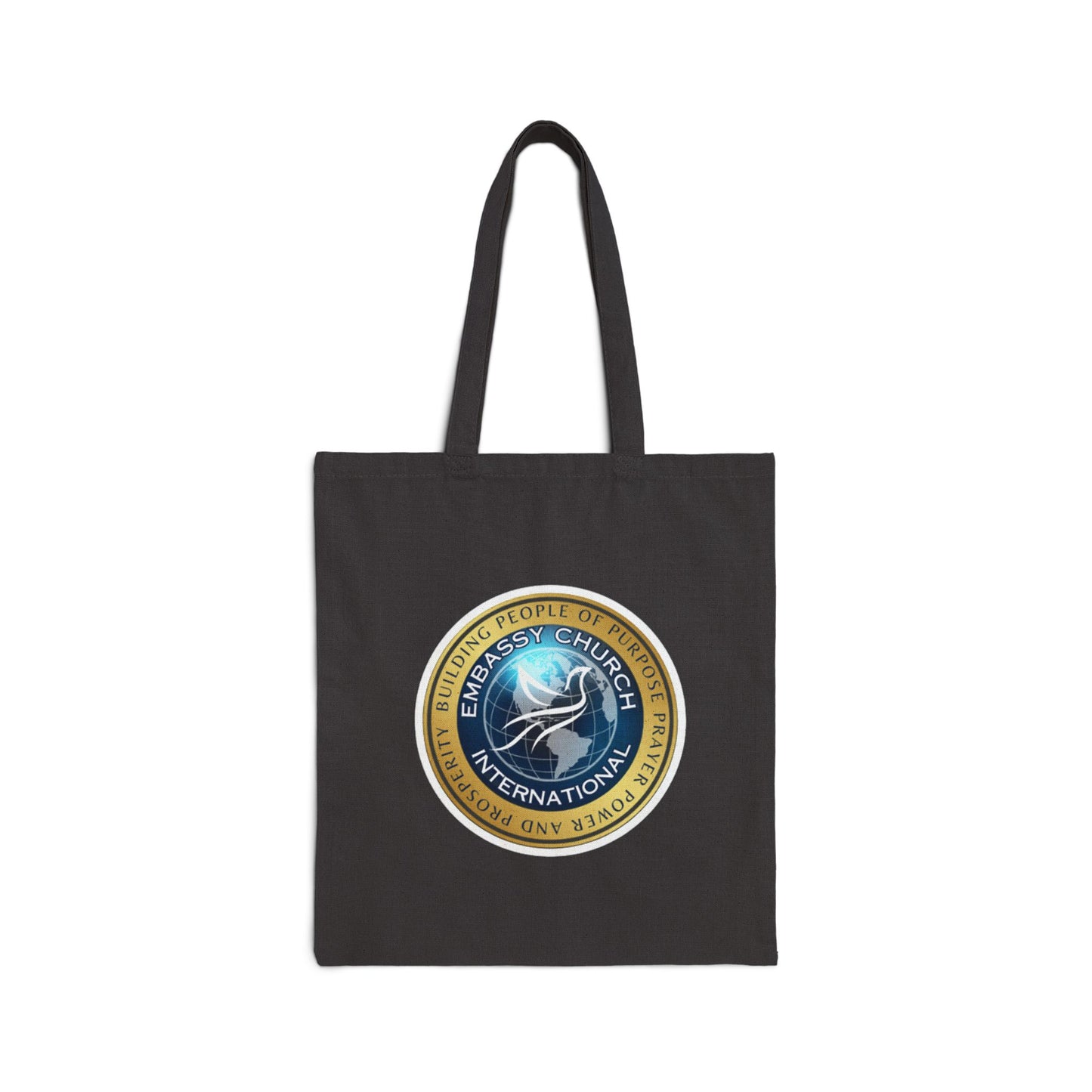 Embassy Church International Cotton Canvas Tote Bag