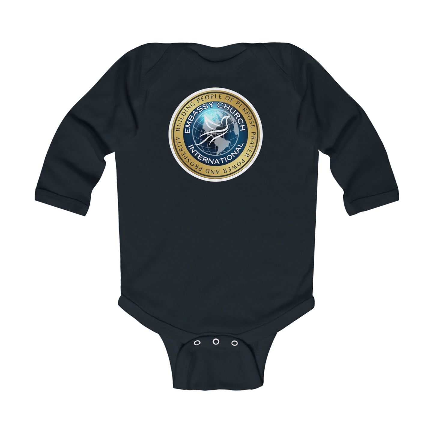 Embassy Church International Infant Long Sleeve Bodysuit