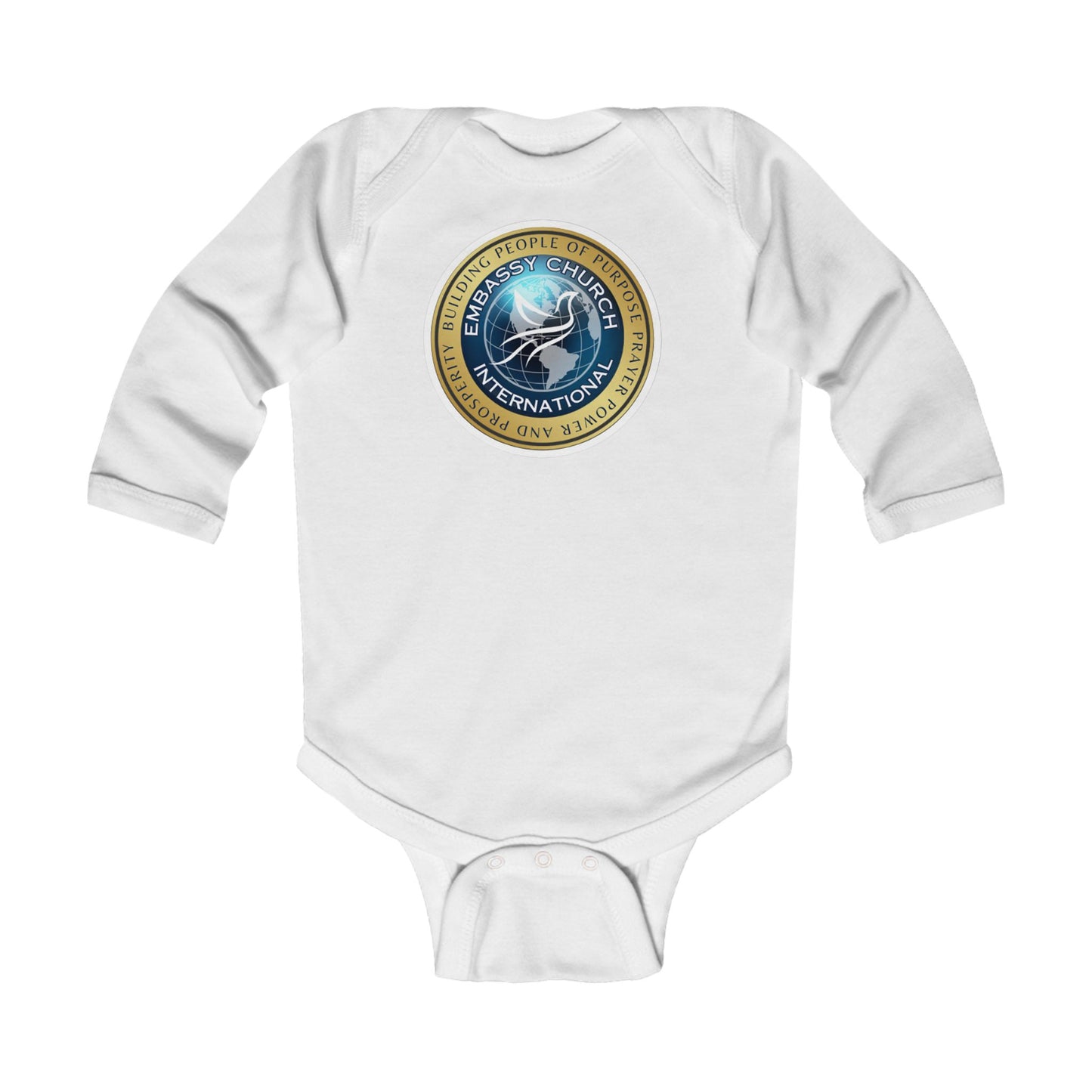 Embassy Church International Infant Long Sleeve Bodysuit