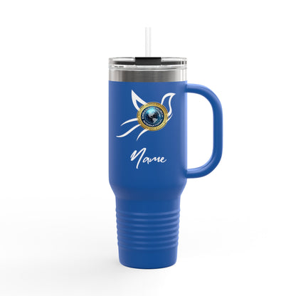 Personalized Embassy Church International Dove nsulated Travel Mug, 40oz