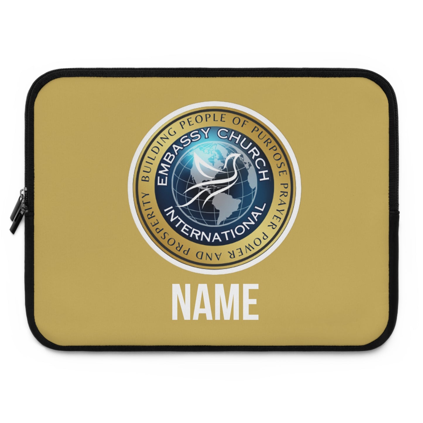 Personalized Embassy Church International Laptop Sleeve