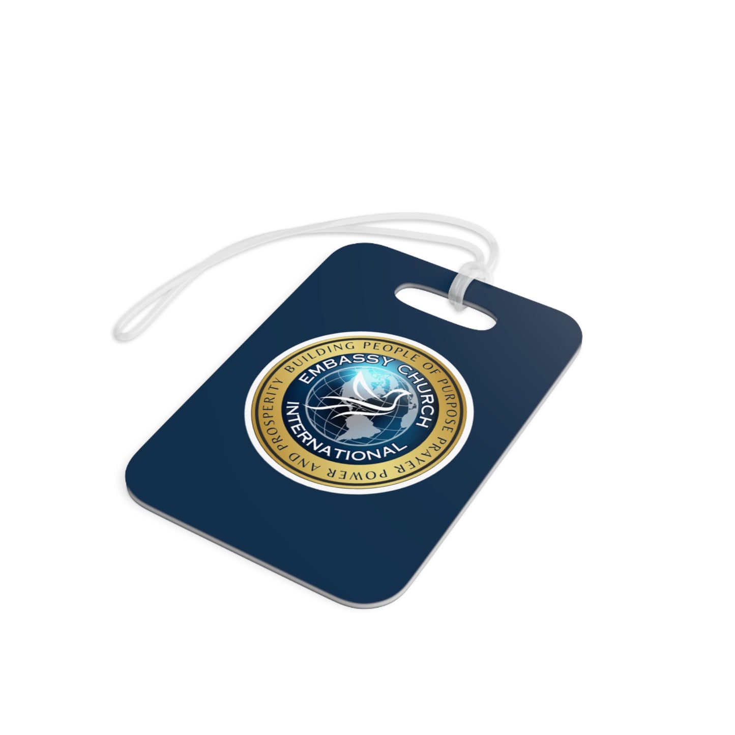 Personalized Embassy Church International Luggage Tags