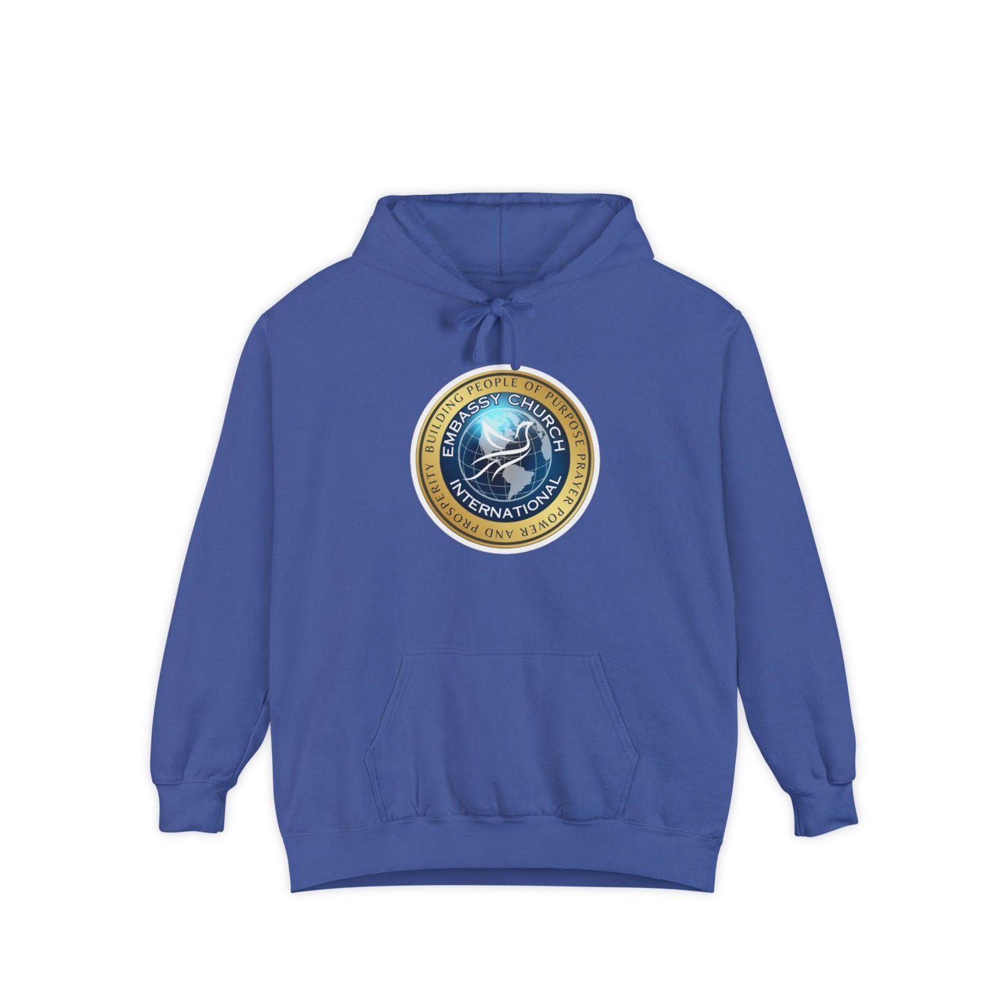 Embassy Church International Unisex Garment-Dyed Hoodie