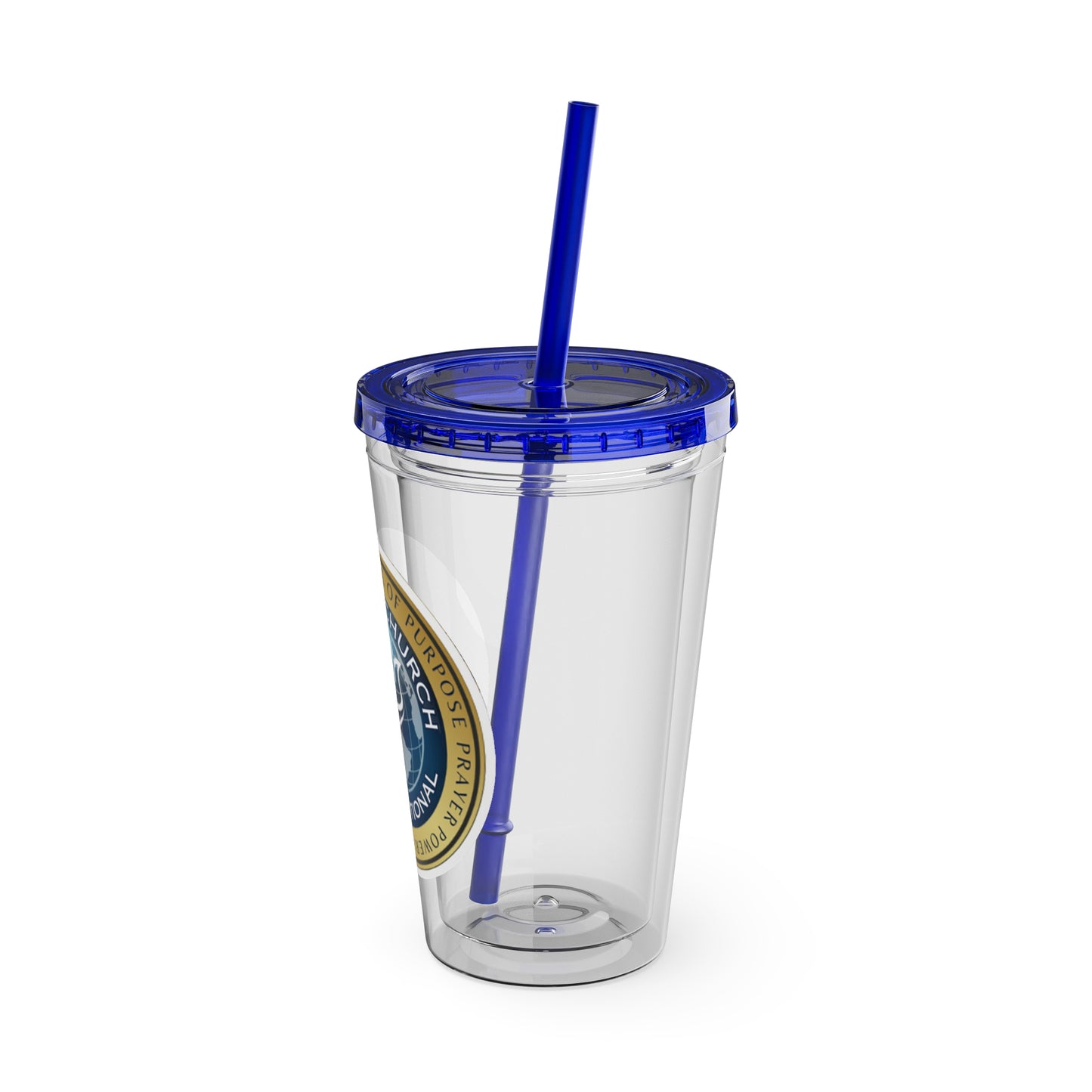 Embassy Church International Sunsplash Tumbler with Straw, 16oz