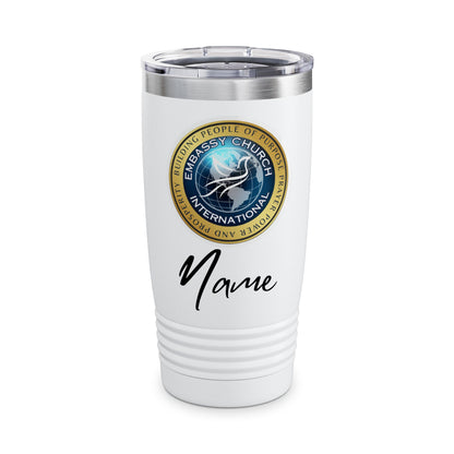 Personalized Embassy Church International Ringneck Tumbler, 20oz