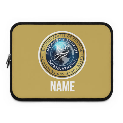 Personalized Embassy Church International Laptop Sleeve