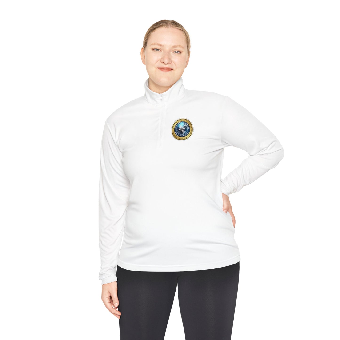 Embassy Church International Unisex Quarter-Zip Pullover