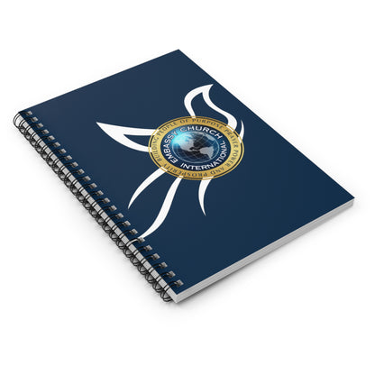 Embassy Church International Dove Spiral Notebook - Ruled Line