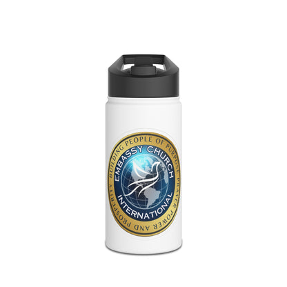 Embassy Church International Stainless Steel Water Bottle, Standard Lid