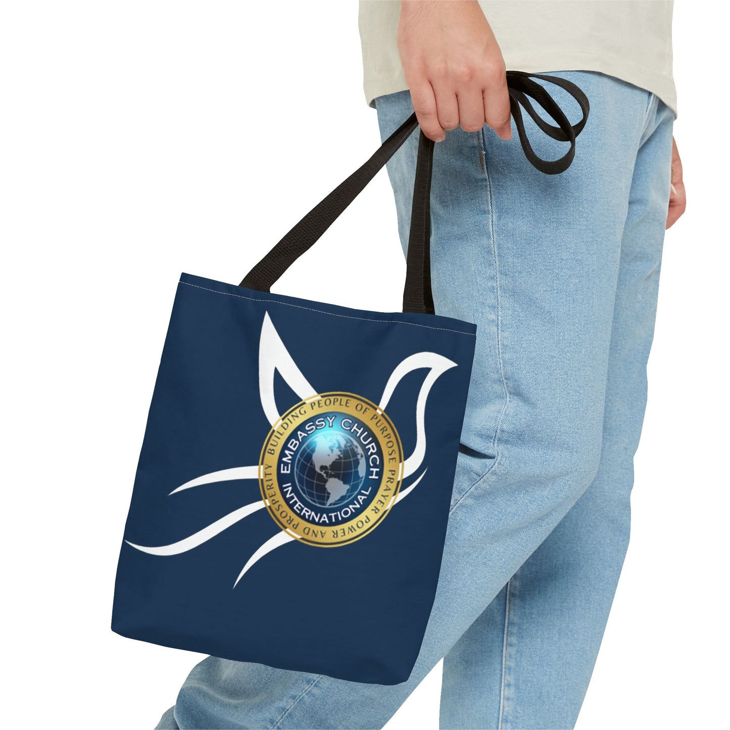 Embassy Church International Dove Tote Bag