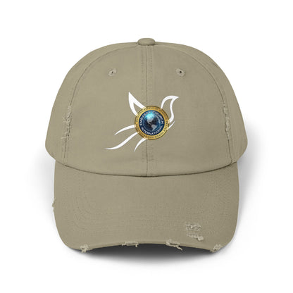 Embassy Church International Dove Unisex Distressed Cap