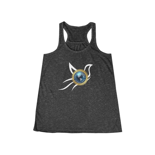 Embassy Church International Dove Women's Flowy Racerback Tank