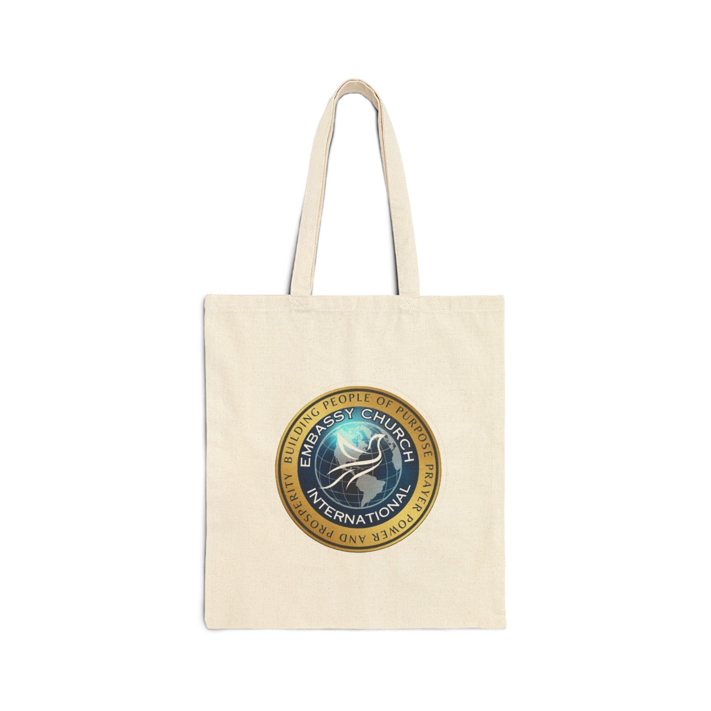 Embassy Church International Cotton Canvas Tote Bag