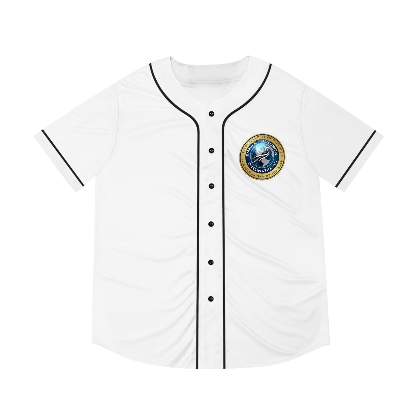 Embassy Church International Men's Baseball Jersey