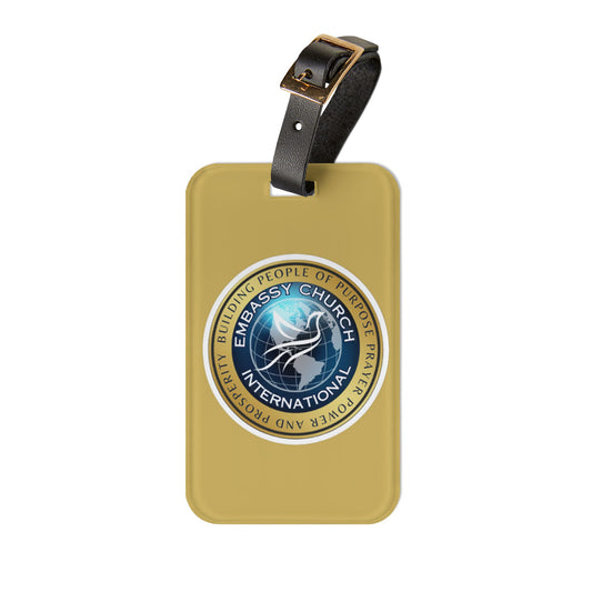 Embassy Church International Luggage Tag