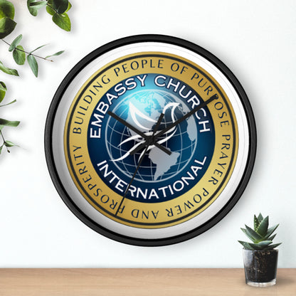 Embassy Church International Wall Clock