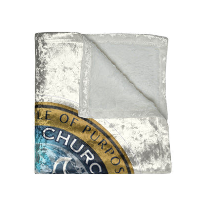 Embassy Church International Crushed Velvet Blanket