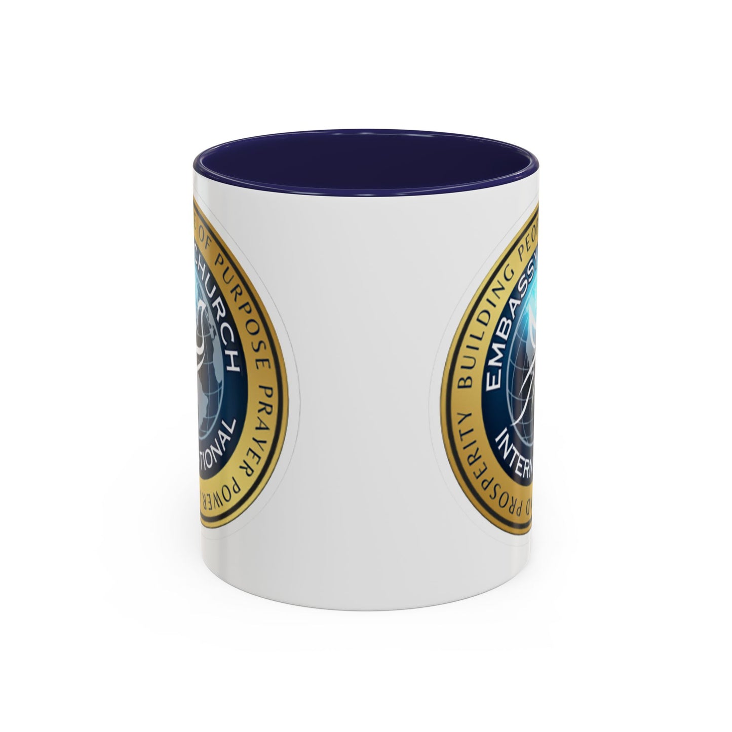 Embassy Church International Accent Coffee Mug (11, 15oz)