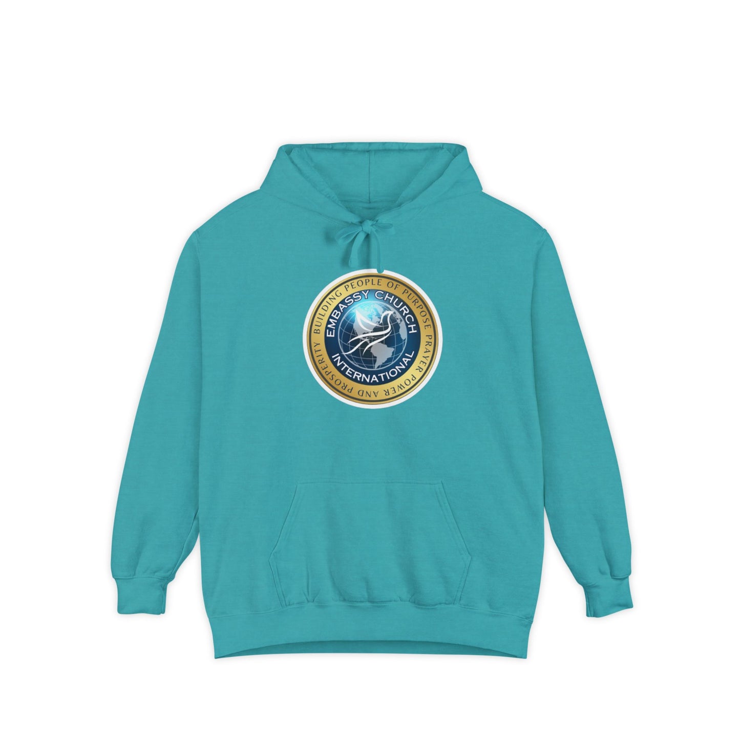 Embassy Church International Unisex Garment-Dyed Hoodie