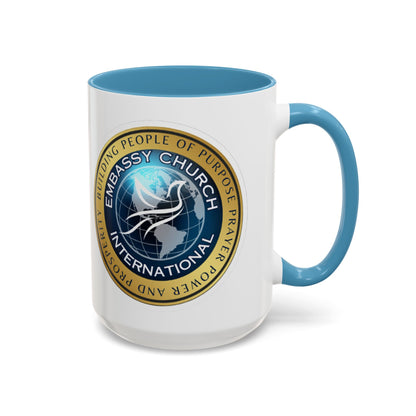 Embassy Church International Accent Coffee Mug (11, 15oz)