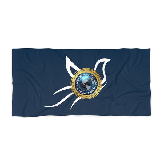 Embassy Church International Dove Beach Towel