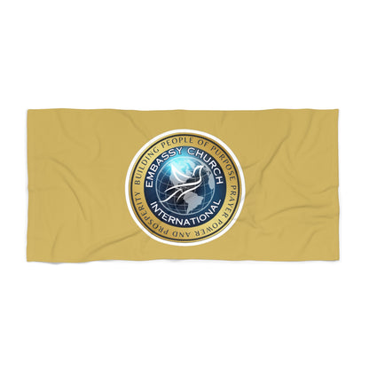 Embassy Church International Beach Towel