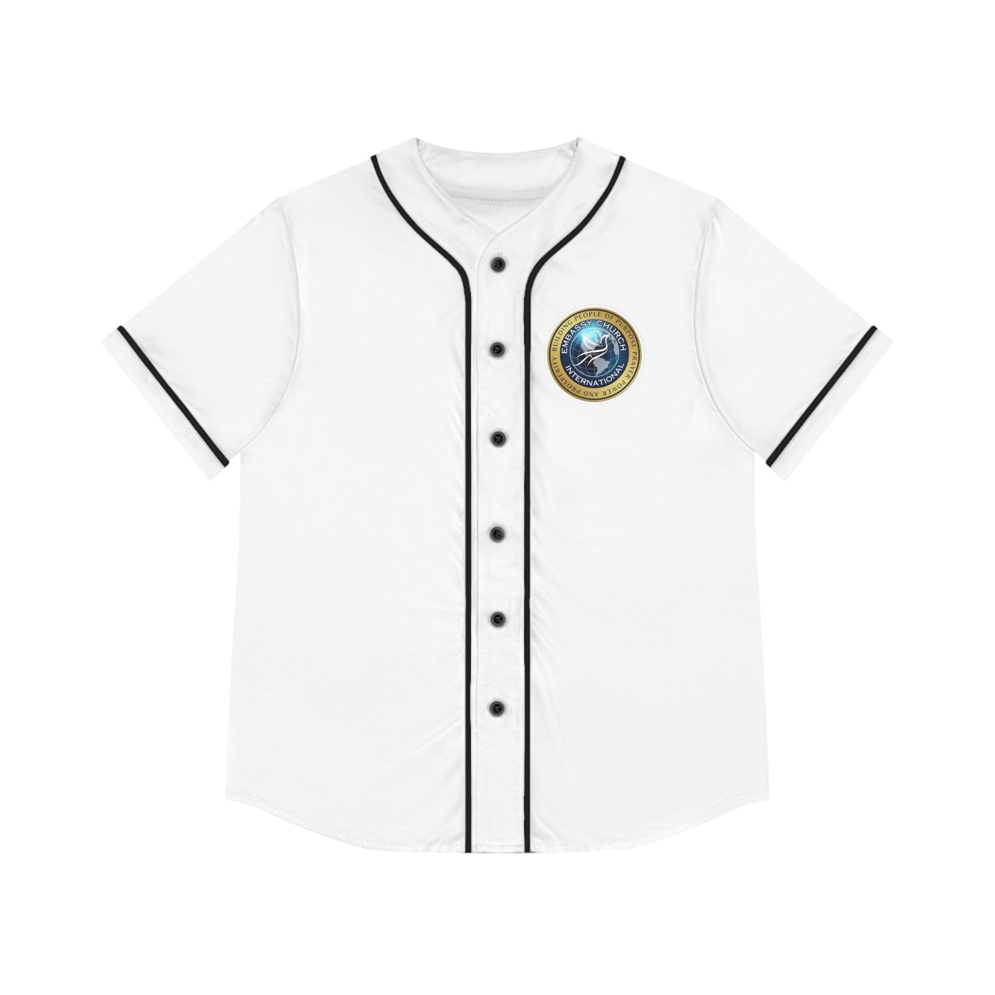 Embassy Church International Women's Baseball Jersey