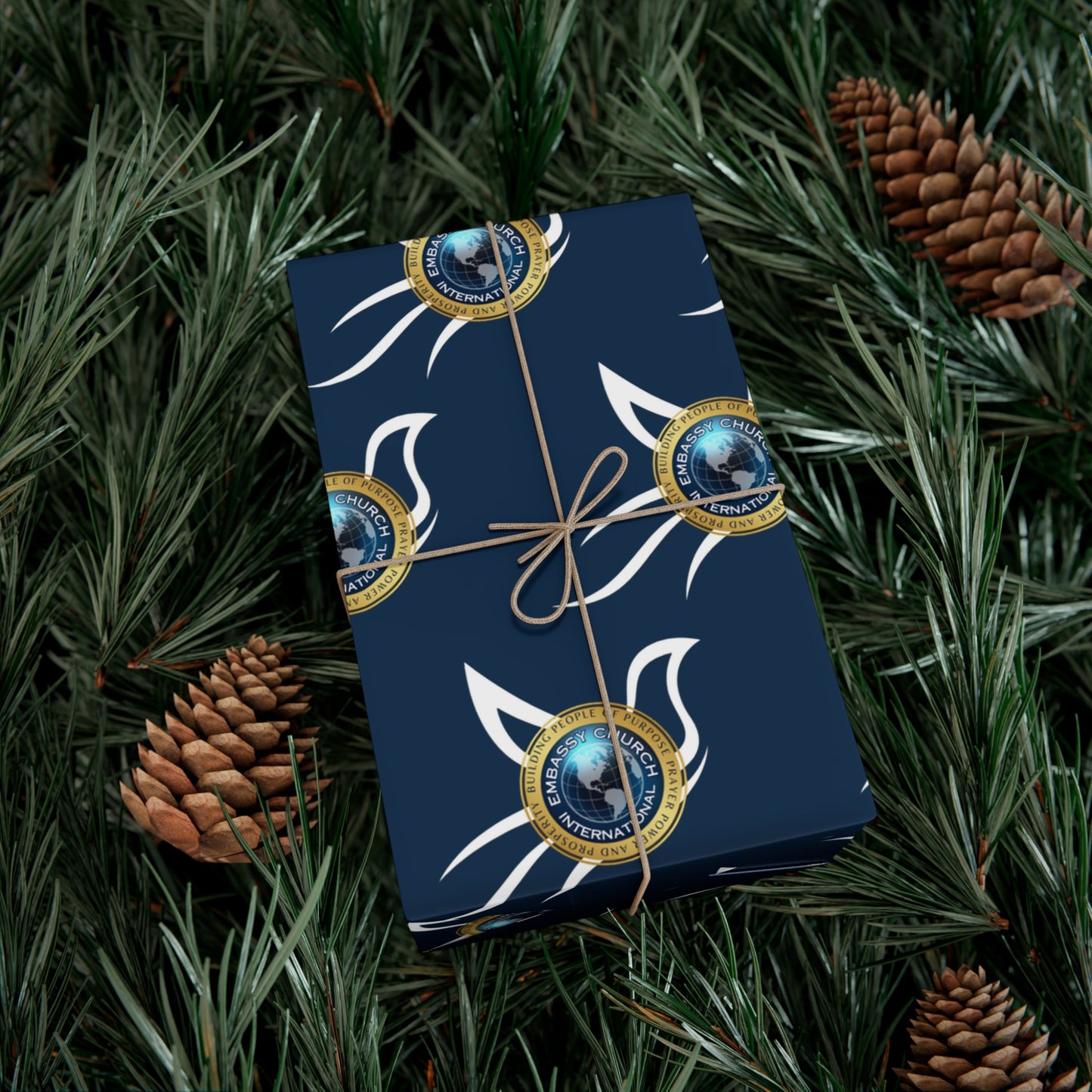 Embassy Church International Dove Gift Wrap Papers