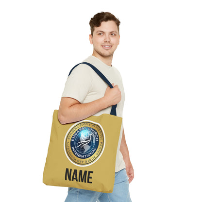 Personalized Embassy Church International Tote Bag