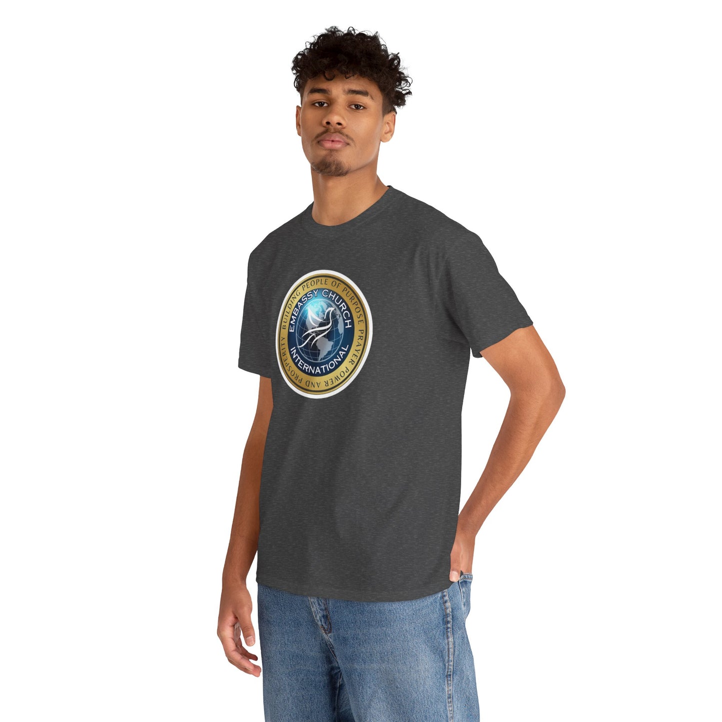 Embassy Church International Unisex Heavy Cotton Tee