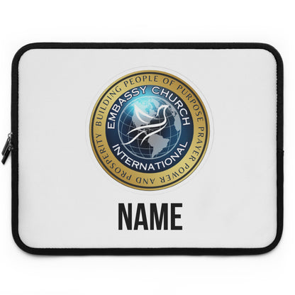 Personalized Embassy Church International Laptop Sleeve