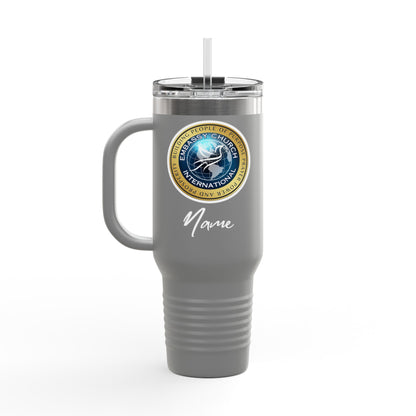 Personalized Embassy Church International Insulated Travel Mug, 40oz