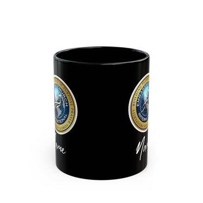 Personalized Embassy Church International Black Mug (11oz, 15oz)